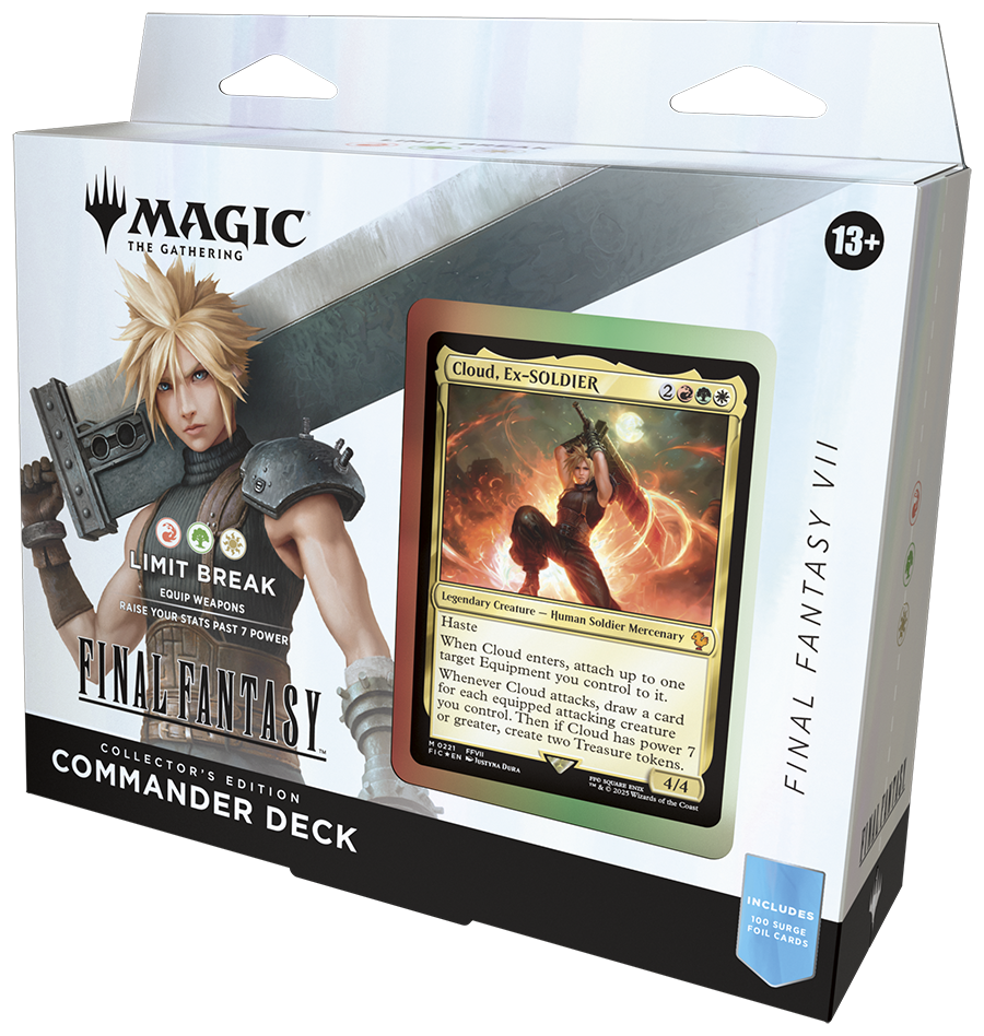 Magic the Gathering: Final Fantasy Commander Deck - Limit Break Collector's Edition