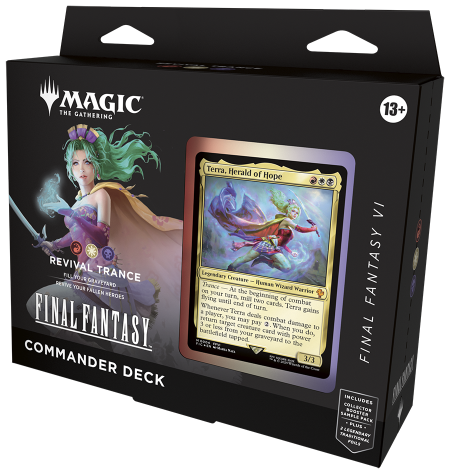 Magic the Gathering: Final Fantasy Commander Deck - Revival Trance