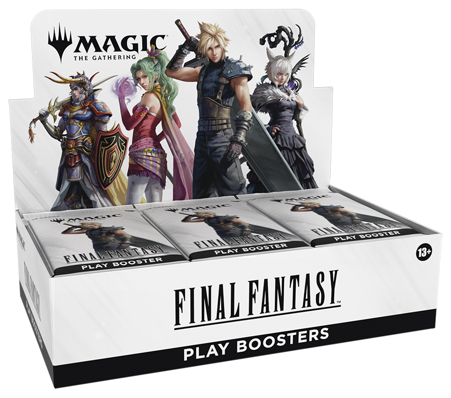 box of mtg cards Magic the Gathering: Final Fantasy Play Booster Box