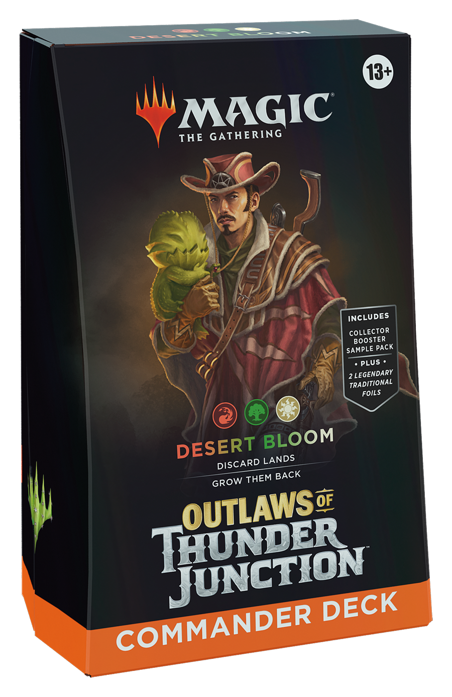 Magic the Gathering: Outlaws of Thunder Junction Commander Deck - Desert Bloom