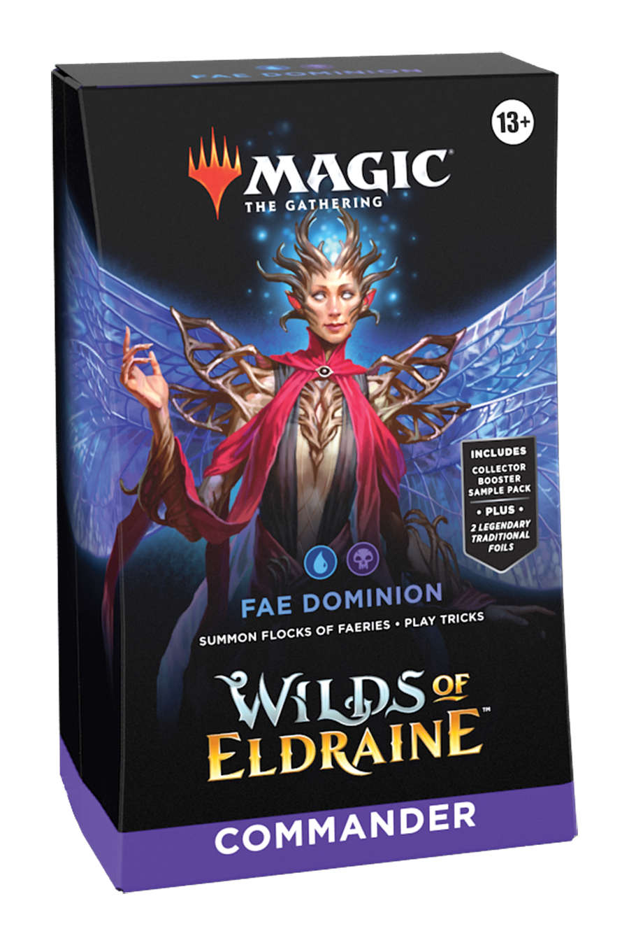 Magic the Gathering: Wilds of Eldraine Commander Deck - Fae Dominion Gamescape Magic the Gathering: Wilds of Eldraine Commander Deck - Fae Dominion Gamescape