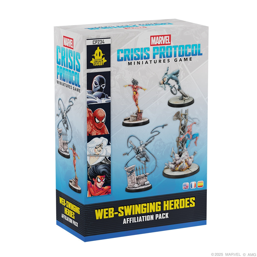 Marvel Crisis Protocol: Web-Slinging Heroes Affiliation Pack