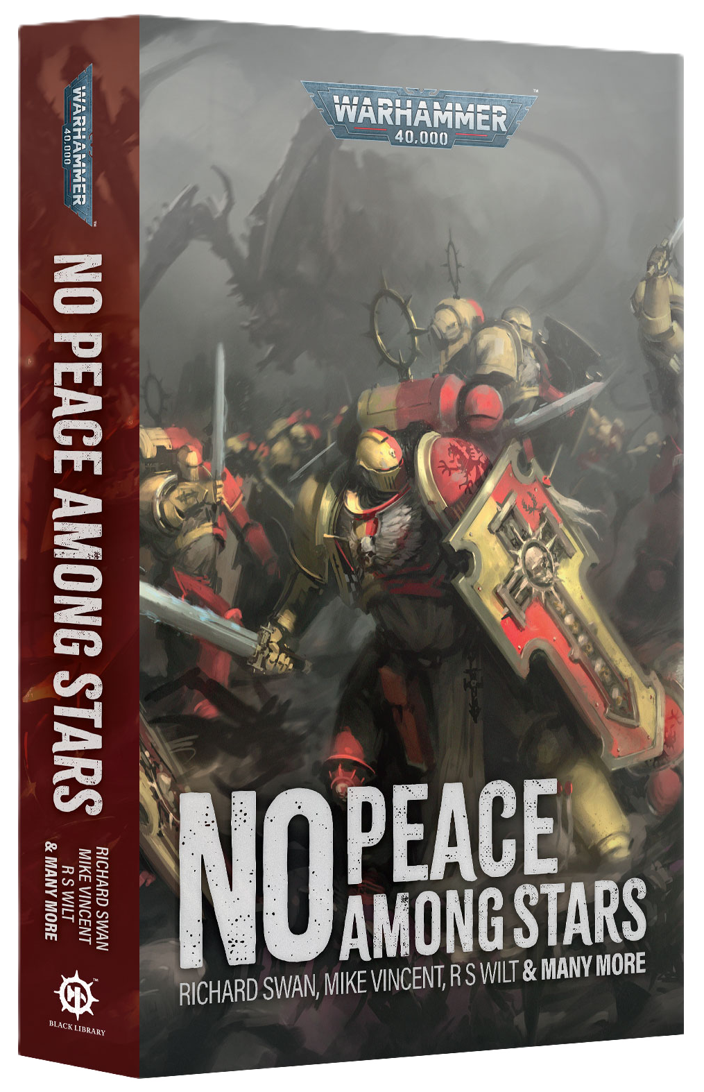 Book cover of 'No Peace Among Stars' from Warhammer 40,000 series