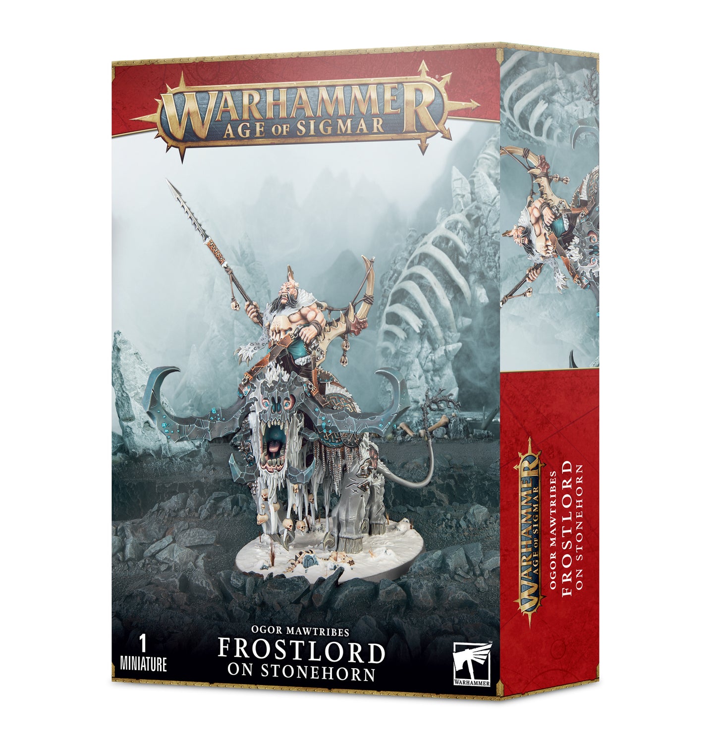Ogor Mawtribes: Frostlord on Stonehorn | Warhammer Age of Sigmar