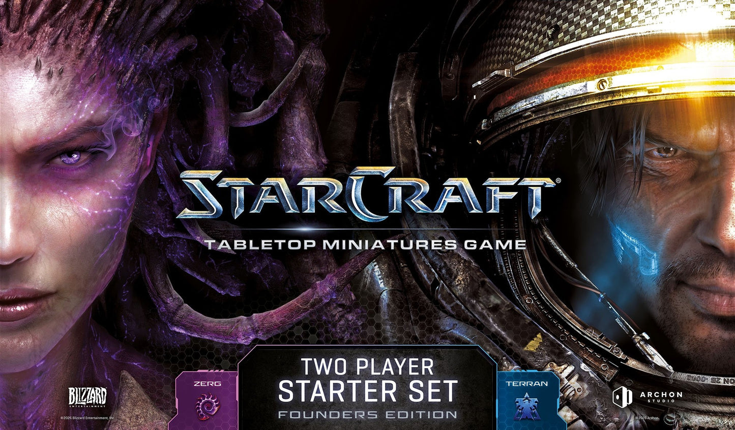 StarCraft Tabletop Miniatures Game: Two-Player Starter Set (Founders Edition)
