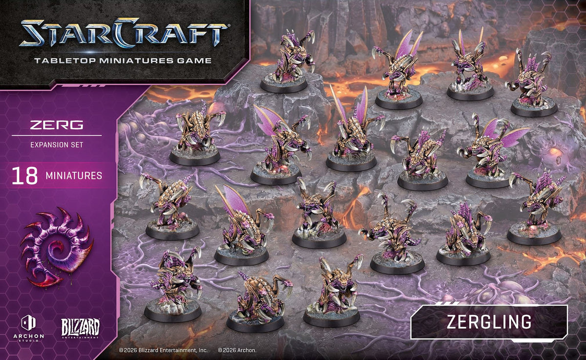 StarCraft Tabletop Miniatures Game: Zergling Expansion Set