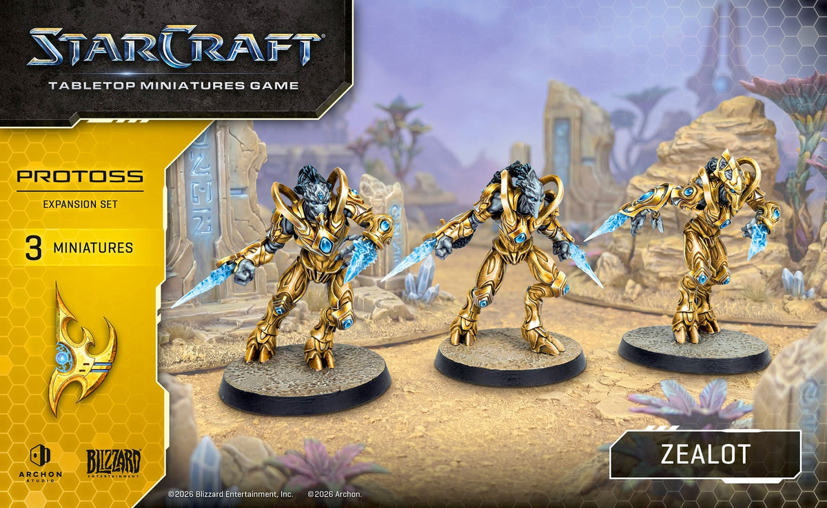 StarCraft Tabletop Miniatures Games: Zealot Expansion Set
