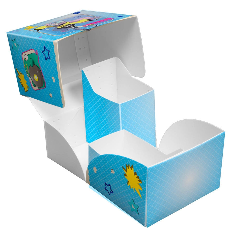 Ultra Pro deck box with Pokemon designs on a white background