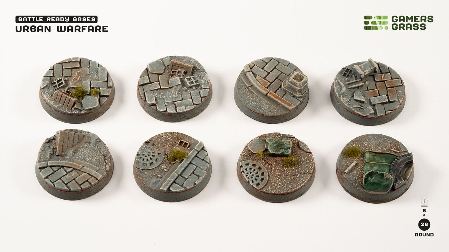GamersGrass: Urban Warfare Bases - 28mm
