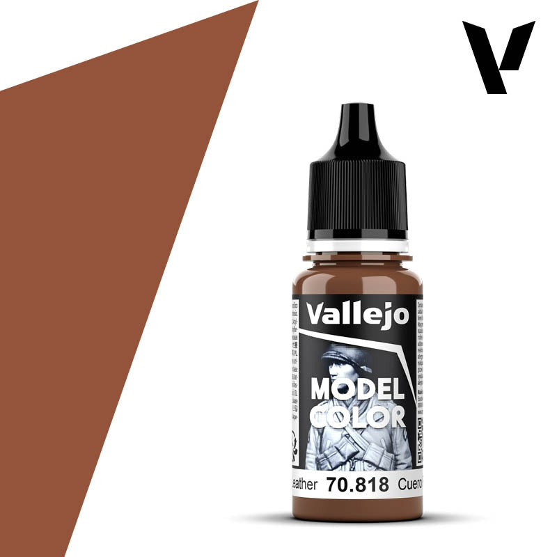 Vallejo: Model Color Matt - Red Leather