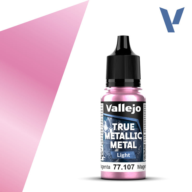 Vallejo Crimson Magenta Light True Metallic Paint