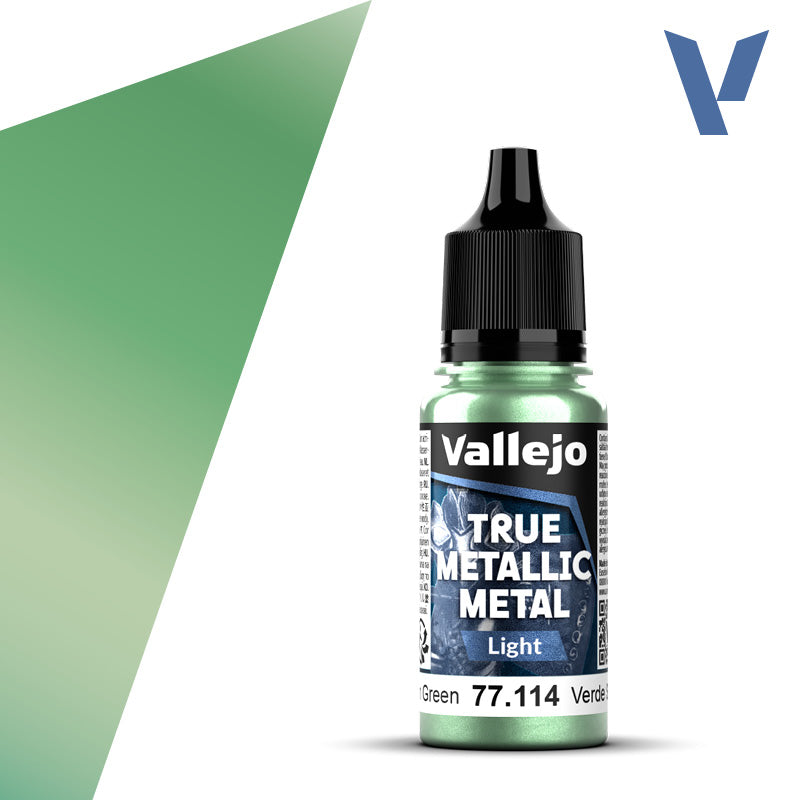 Vallejo Dusken Green Light True Metallic Paint
