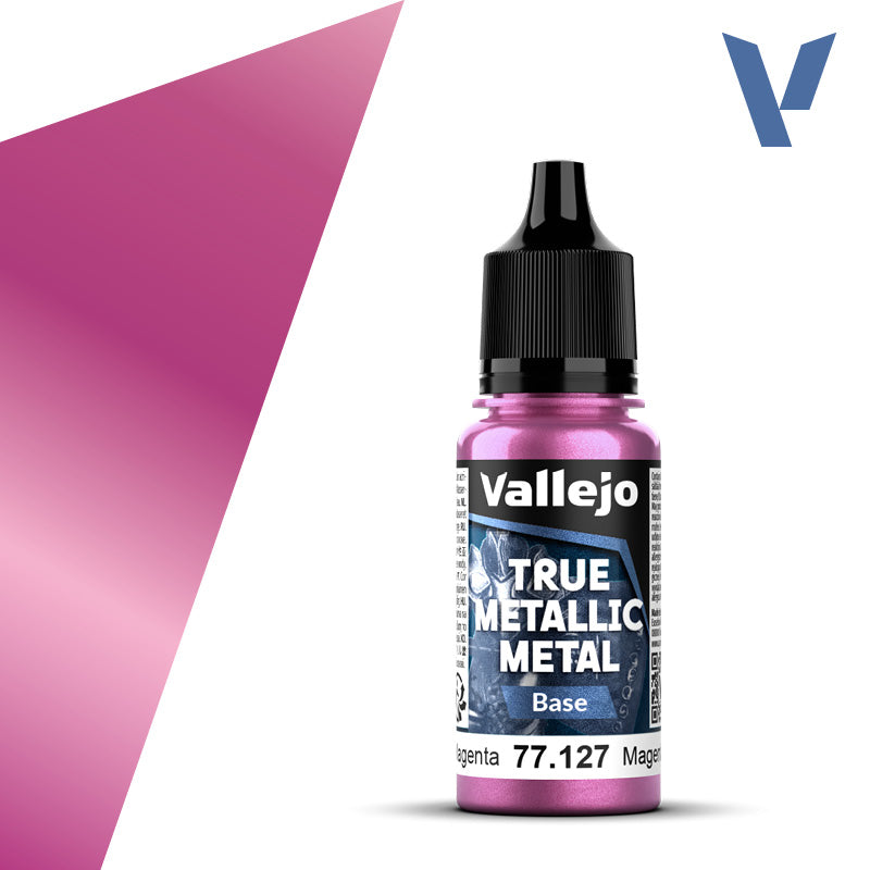 Vallejo Crimson Magenta Base True Metallic Paint