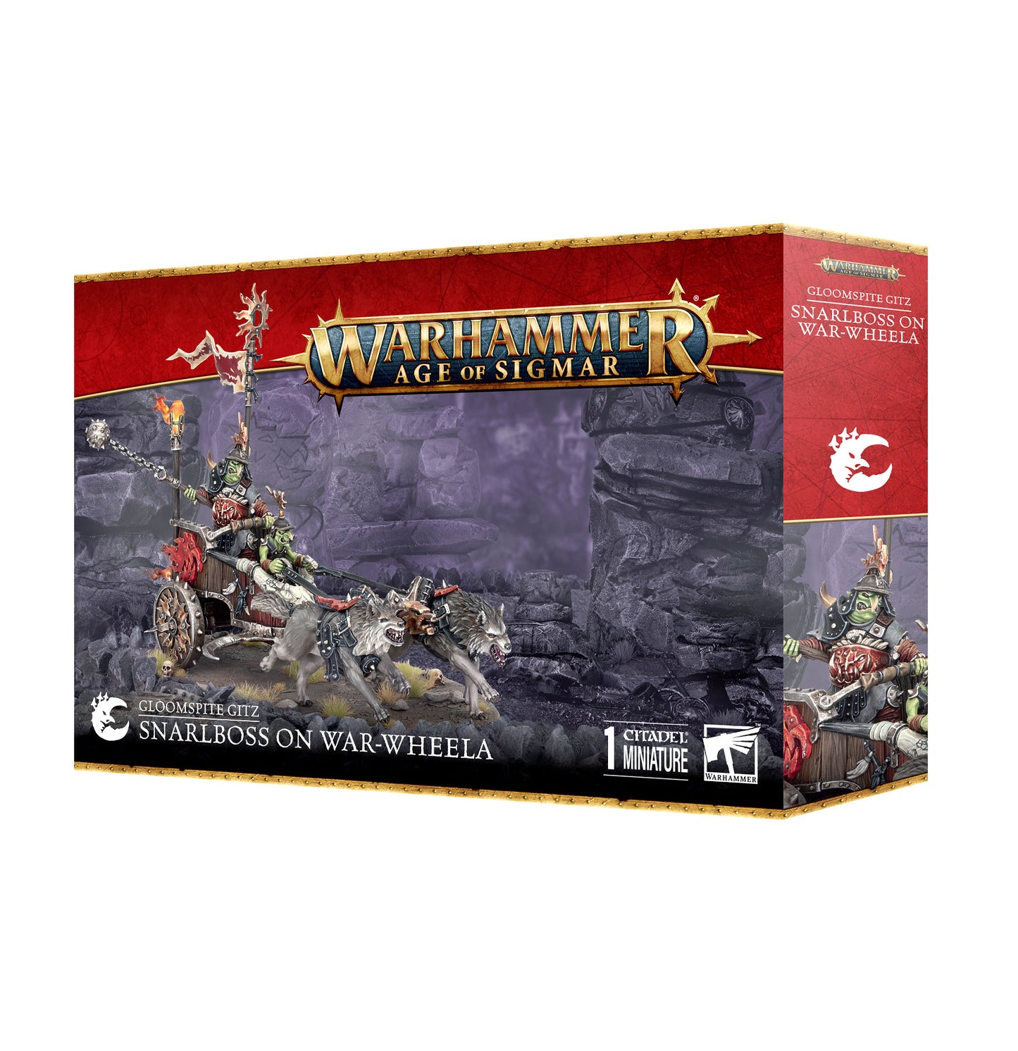 Gloomspite Gitz: Snarlboss on War-Wheela | Warhammer Age of Sigmar