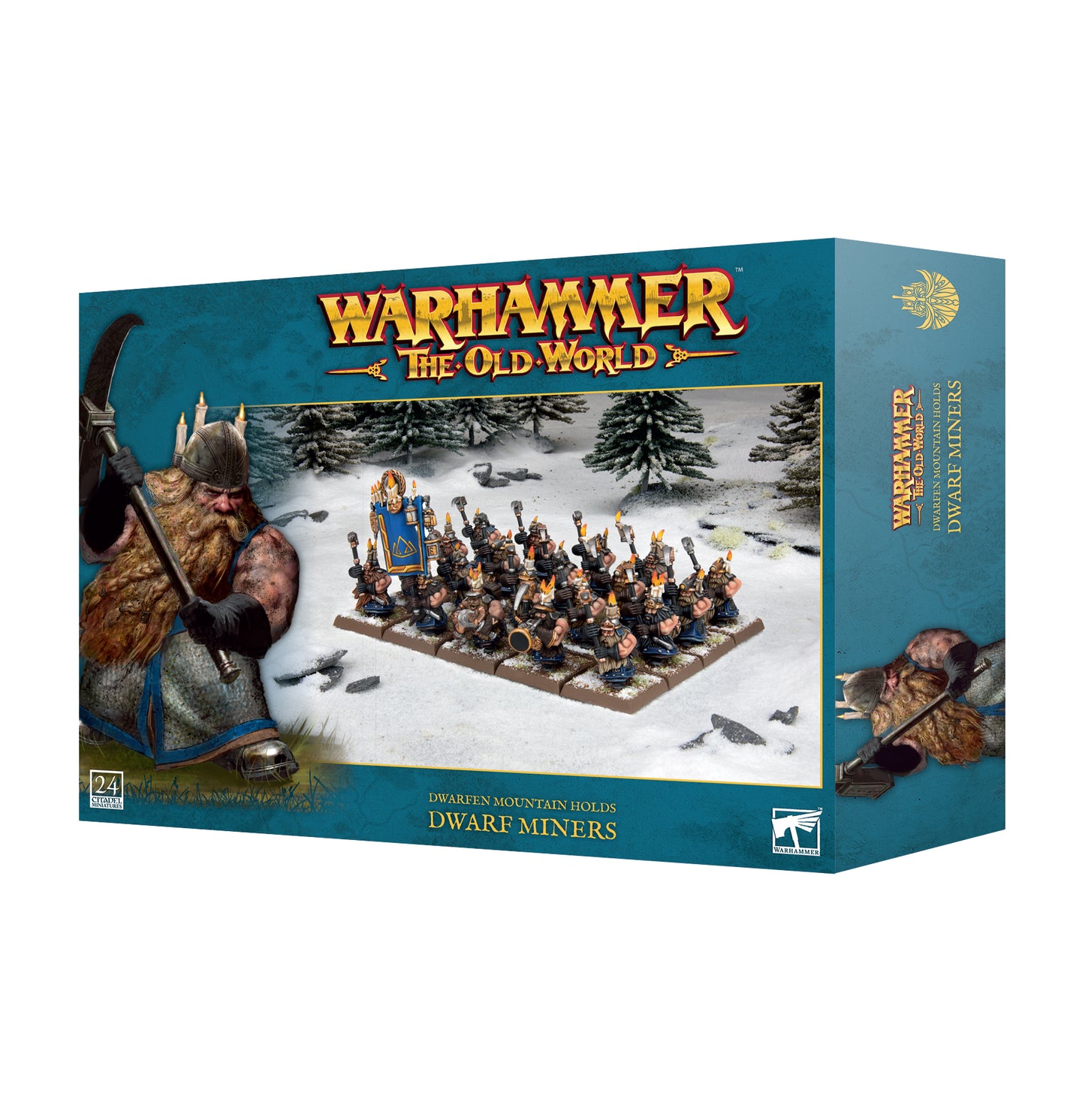 Dwarfen Mountain Holds: Dwarf Miners | Warhammer the Old World