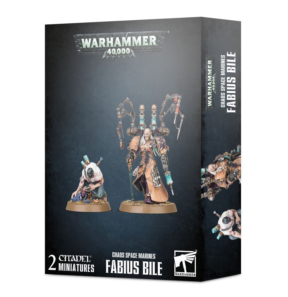 Chaos Space Marines: Fabius Bile Box Cover