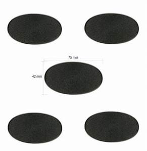 75x42mm Oval Bases - Gamescape