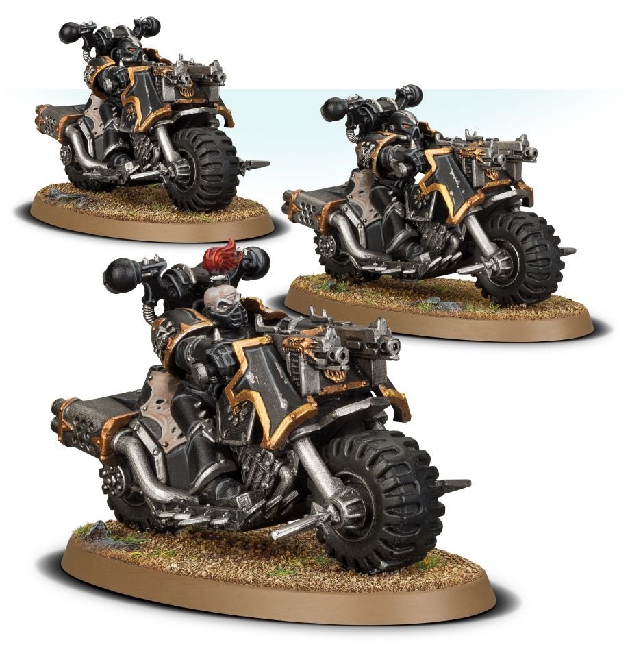 Chaos Space Marines: Chaos Bikers (2022) - Gamescape