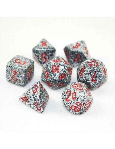 Chessex Dice: 7 Die Set - Speckled - Granite (CHX 25320) - Gamescape