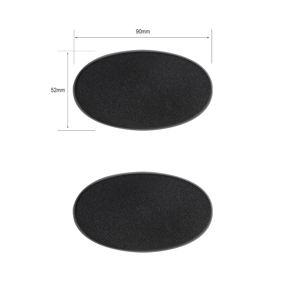 Citadel: 90x52mm Oval Bases