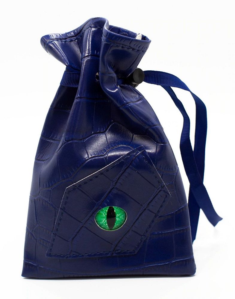 Dragon Eye Dice Bag Blue Dragon - Gamescape