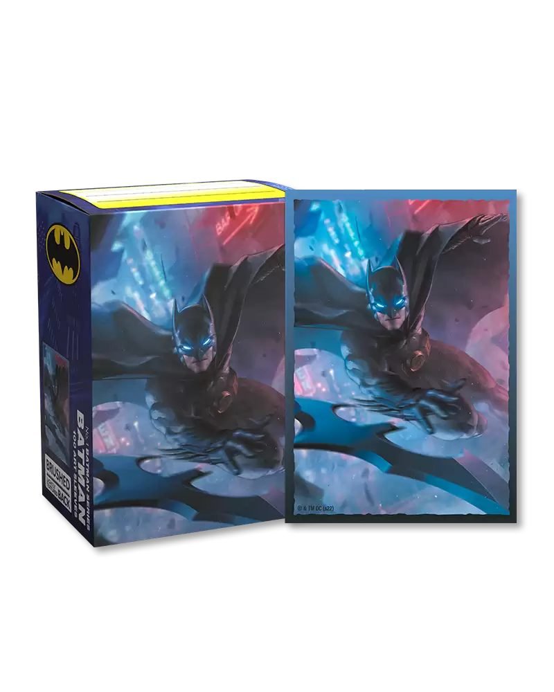 Dragon Shield 100 Count Sleeves Brushed Art Batman - Gamescape
