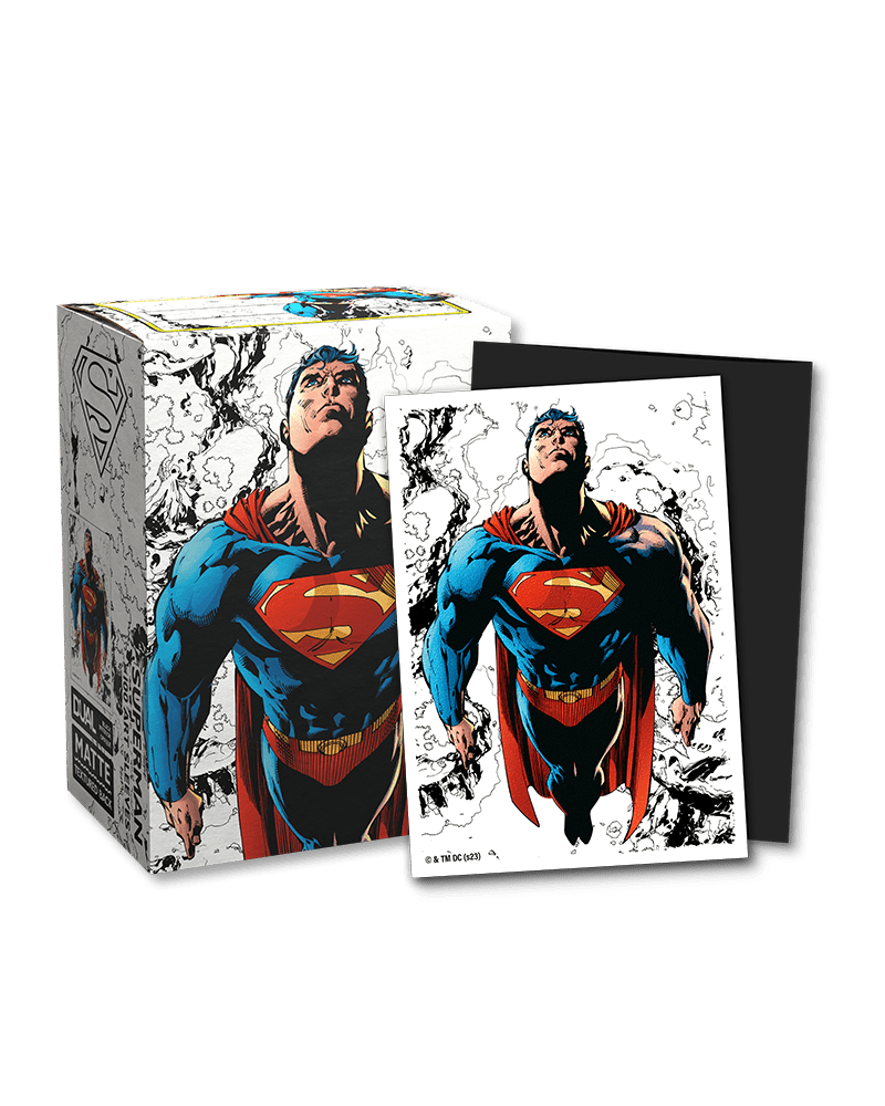 Dragon Shield Dual Matte Art Sleeves - Superman Core (Color) Dragon Shield Dual Matte Art Sleeves - Superman Core (Color)