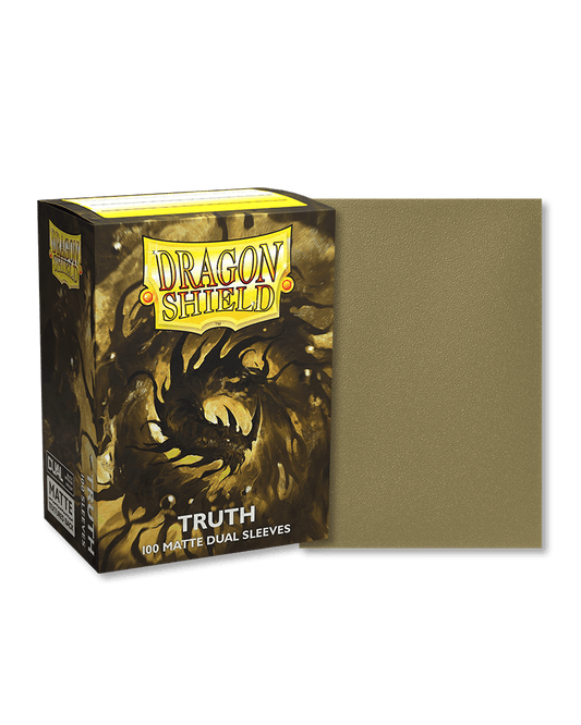 Dragon Shield 100 Count Sleeves Standard Dual Matte Truth - Gamescape