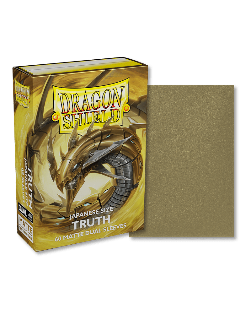 Dragon Shield 60 Count Sleeves Japanese Matte Dual Truth - Gamescape