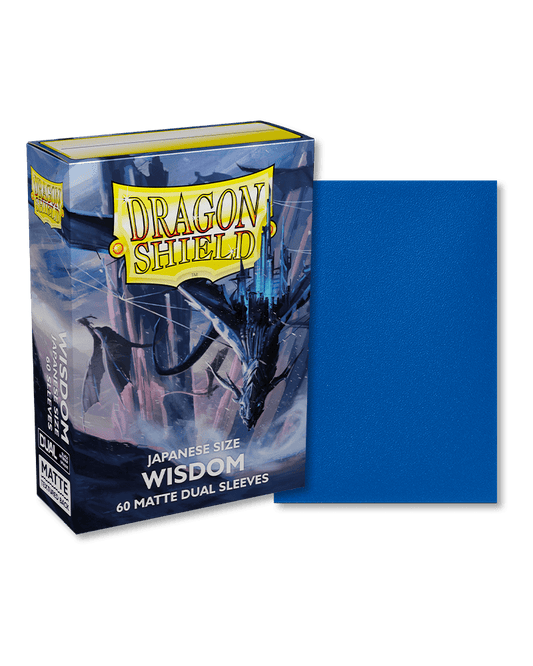 Dragon Shield 60 Count Sleeves Japanese Matte Dual Wisdom - Gamescape