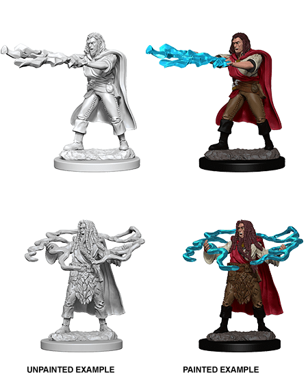 Dungeons & Dragons Nolzur's Marvelous Miniatures: Human Male Sorcerer (Wave 1) - Gamescape