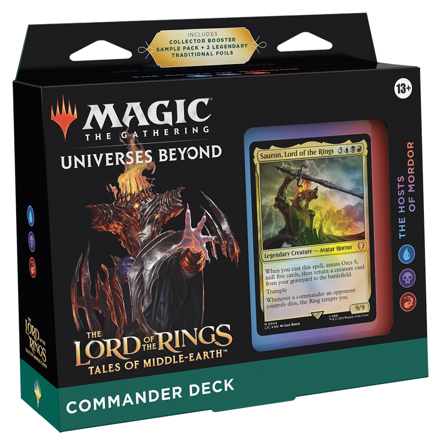 Magic: The Gathering: Lord of the Rings - Tales of Middle-earth Commander Deck - The Hosts of Mordor - Gamescape