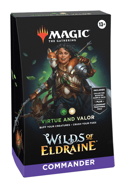 Magic the Gathering: Wilds of Eldraine Commander Deck - Virtue and Valor - Gamescape