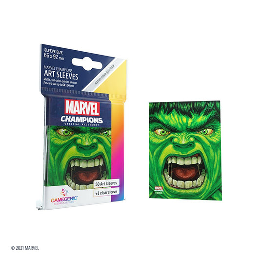 Marvel Champions: Art Sleeves - Hulk - Gamescape