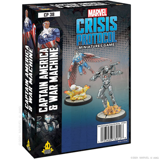 Marvel Crisis Protocol: Captain America & War Machine - Gamescape
