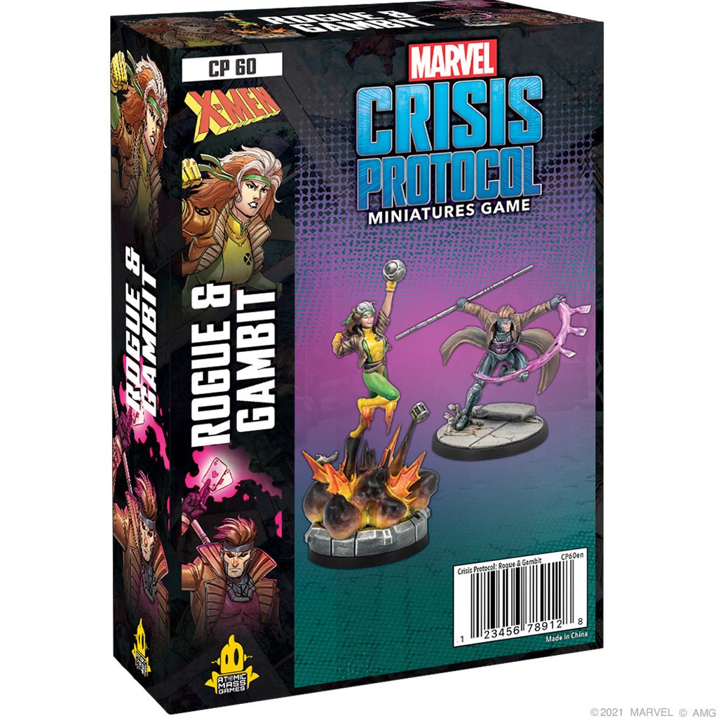 Marvel Crisis Protocol: Gambit & Rogue - Gamescape