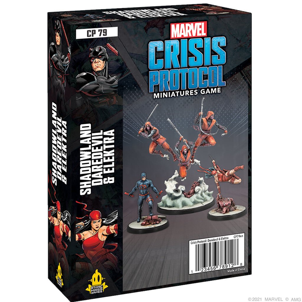 Marvel Crisis Protocol: Shadowland Daredevil & Elektra - Gamescape