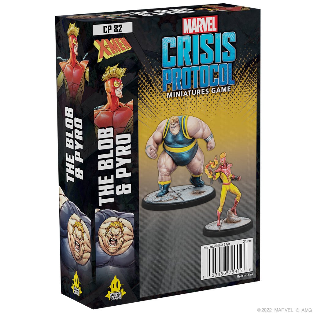Marvel Crisis Protocol: The Blob & Pyro - Gamescape