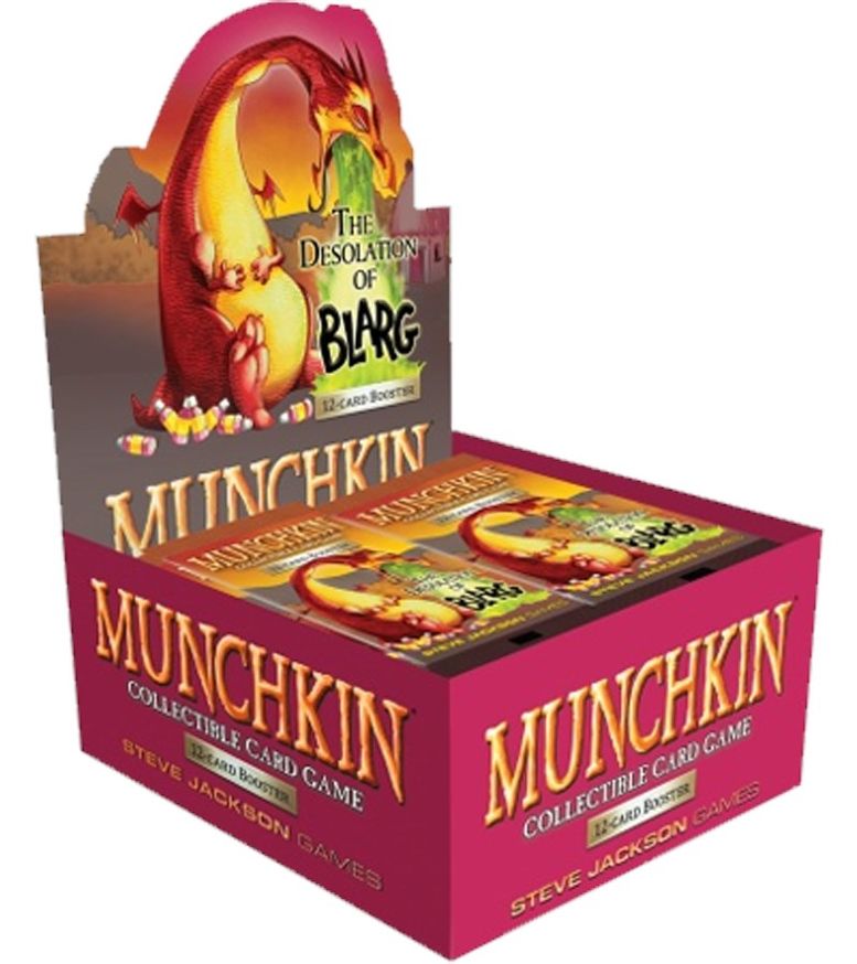 Munchkin Collectible Card Game: The Desolation of Blarg Booster Box - Gamescape
