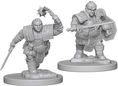 Nolzur's Marvelous Miniatures: Dwarf Fighter Female (Wave 16) - Gamescape