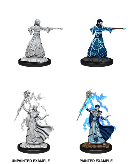 Nolzur's Marvelous Miniatures: Female Elf Wizard (Wave 12) - Gamescape