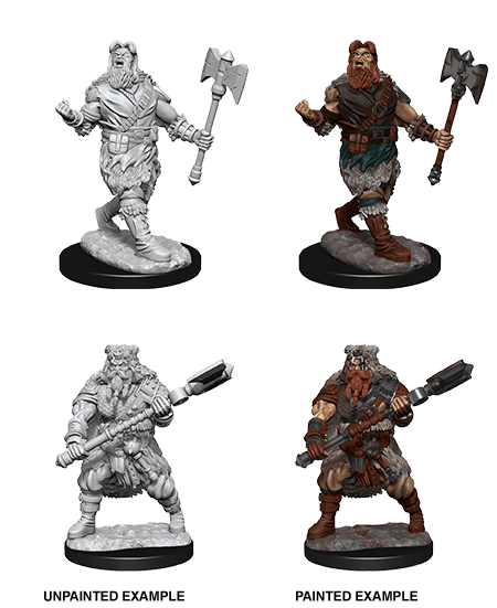 Nolzur's Marvelous Miniatures: Human Barbarian Male (Wave 14) - Gamescape