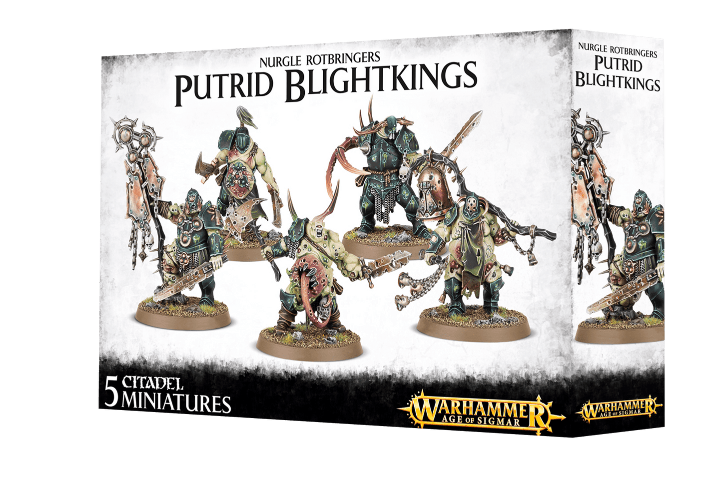 Nurgle Rotbringers: Putrid Blightkings - Gamescape