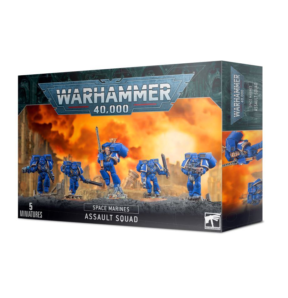 Space Marines: Assault Squad box art
