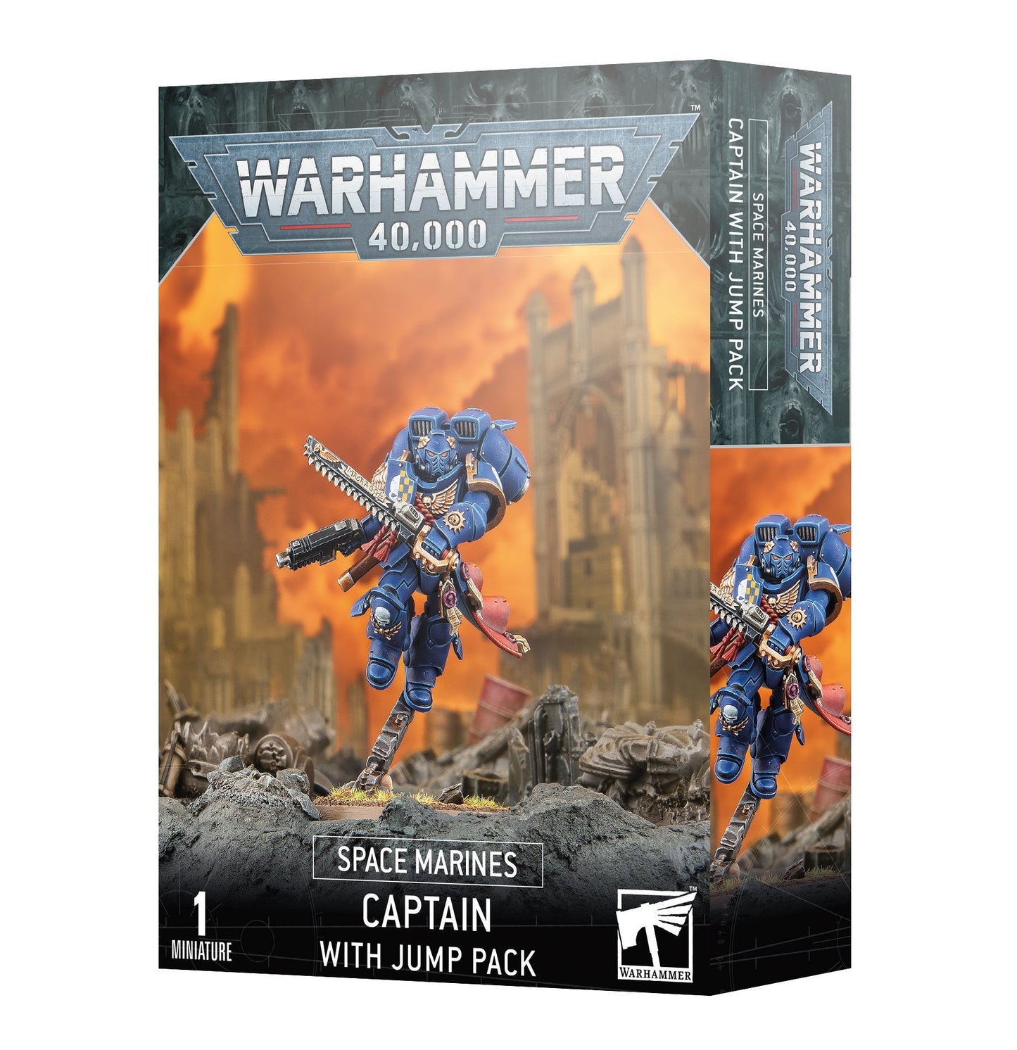 Space Marines: Captain with Jump Pack - Gamescape