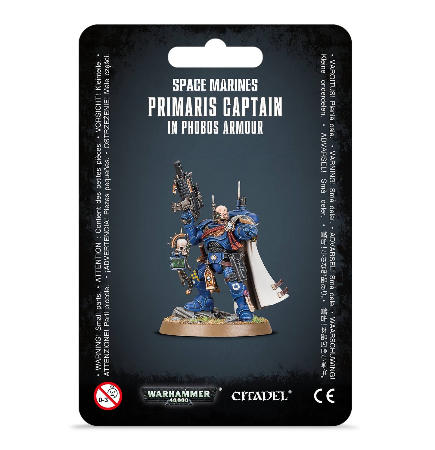 Space Marines: Primaris Captain in Phobos Armour - Gamescape