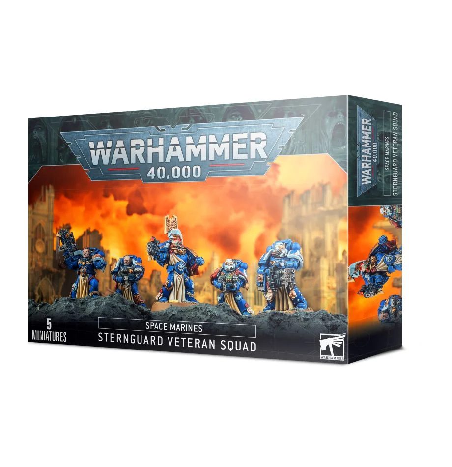 Space Marines: Sternguard Veteran Squad box art