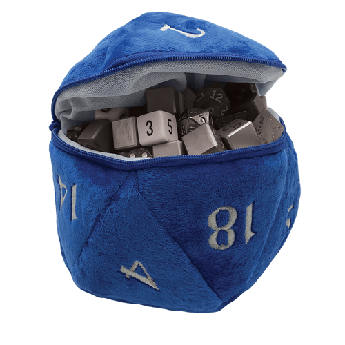 Ultra Pro: D20 Plush Dice Bag Blue - Gamescape
