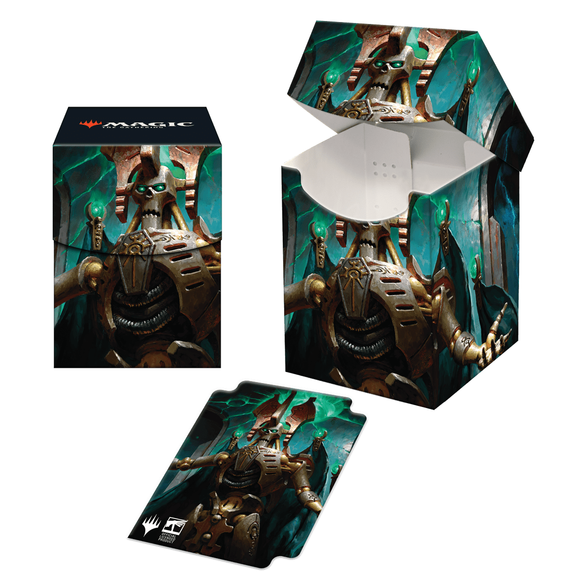 Ultra Pro: Magic the Gathering Universes Beyond Warhammer 40000 Deck Box - Szarekh the Silent King - Gamescape