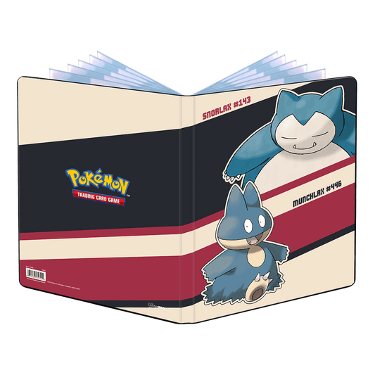 Ultra PRO: Pokémon Snorlax & Munchlax 9-Pocket Portfolio - Gamescape